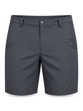 Footjoy Golf Shorts Mens Size 38 Gray 8" Inseam Performance Preppy Flat Front